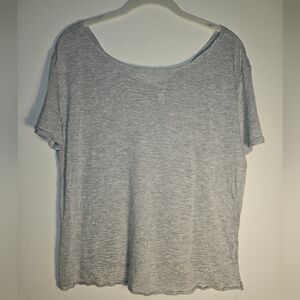 Lululemon Athletica Gray Short Sleeve Top